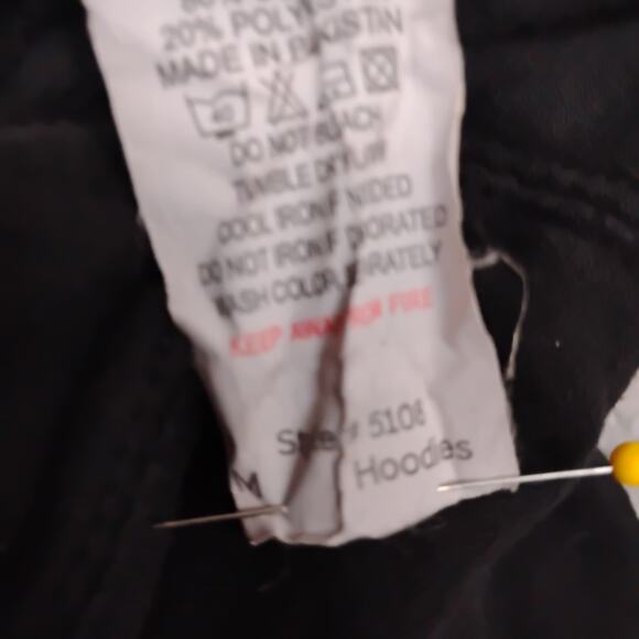 Naruto Shippuden Akatsuki Anime Hoodie Size Medium Black with Red Graphics - Picture 3 of 4